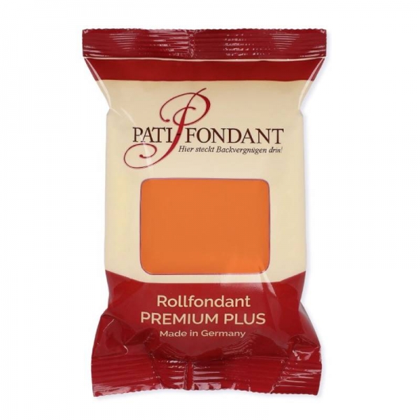 250g Pati Premium Fondant, orange